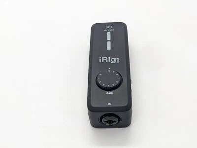 NO CABLE IK Multimedia iRig Pro I/O pocket audio interface USB MIDI recording - Image 1 of 4