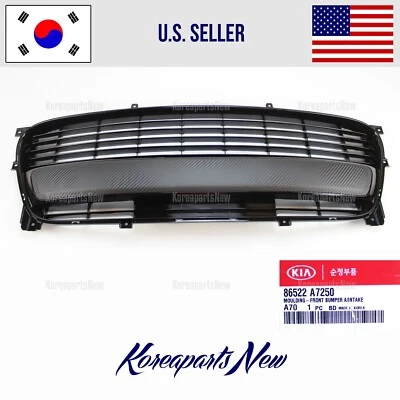 Front Lower Radiator Grille 86522A7250 ⭐GENUINE⭐ Kia Forte Koup 2014-2017 - Image 1 of 2