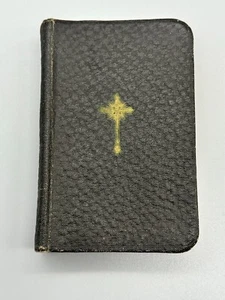 1939 The Key of Heaven Miniature Christian Scripture Gold Gilt 4" x 2.5"! - Imagen 1 de 7