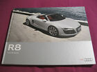 2011 Audi R8 SPYDER Hardcover Brochure Prospekt Catalogue Depliant GERMAN BIG