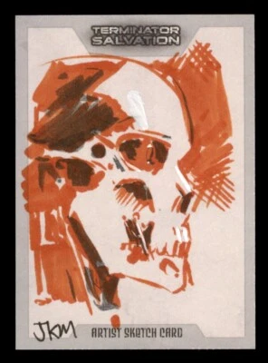 2009 Topps Terminator: Salvation Authentic Artist Sketch Card *2 - Image 1 of 2