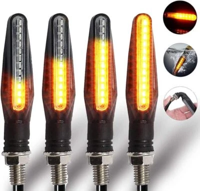 4X Motorcycle 12V LED Turn Signals / Indicators Lights for Victory Cross Country - Image 1 of 4