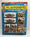 Vintage 1987 Playfood Cereals And Cookies ! 7 Pieces !  Nasta ! New ! Sealed !