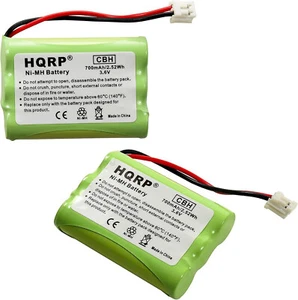 2x bateria telefoniczna HQRP do Philips SJB2142 SJB2142/17 SJB2142/37 RCA Visys 25110 - Zdjęcie 1 z 9