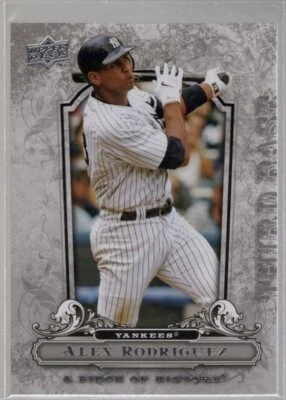 Alex Rodriguez 2008 Upper Deck A Piece of History #63 - Image 1 of 2