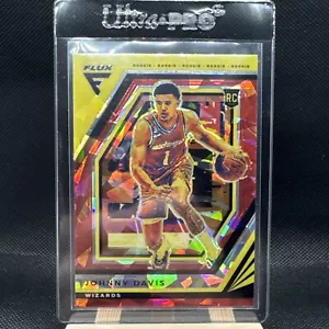 2022-23 Panini Flux #202 Johnny Davis Red Cracked Ice RC Washington Wizards - Foto 1 di 2