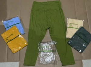 Woman’s Capris 5 Pairs Stretchy High/Mid Waisted 5 Different Colors Size L-XL - Picture 1 of 10