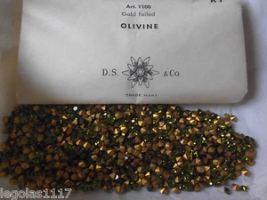Swarovski vintage 3500 chatons pp32 olivine - Photo 1/1