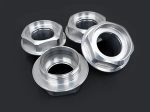 Hex Nuts for RS Center Caps Large/Small Thread 17,18,19 Inch CNC aluminum - Picture 1 of 6