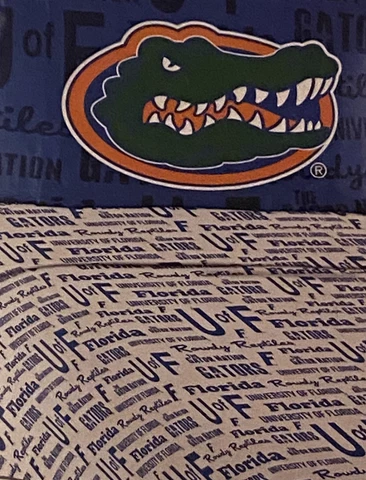 NEW University Of Florida Gators Officially Licensed Twin Sheet Set Microfiber Cover