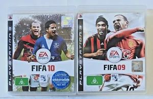 FIFA 10 + FIFA 9 - PlayStation 3 / PS3 Games Complete With Manuals Bundle Lot - Picture 1 of 10