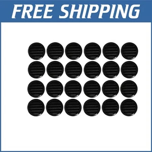 Multi-Purpose 2" Black Plastic Louver Vent - Pack of 50 for Easy Installation - Picture 1 of 7