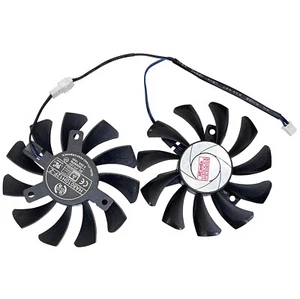 Lüfter Kühler FAN 75mm cooler für MSI Geforce GTX 1050Ti 4GT OC Graphics card - Bild 1 von 6