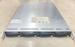 SUPERMICRO 815-7 X9DRW 2x ZEON E5-2650 CPU 128GB DDR3 RAM (6017R-WRF) Tested - Picture 1 of 9