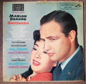 RCA LIVING STEREO L0C-1041 FRANZ WAXMAN BRANDO SAYONARA 1957 LP, Vinyl Is VG - Picture 1 of 6