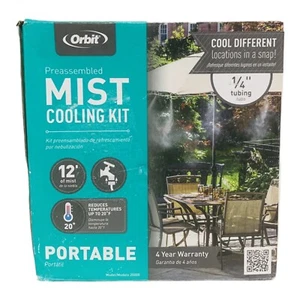 Orbit Preassembled Mist Cooling Kit 1/4" Tubing 12' Portable Water Mist 20000 - Picture 1 of 10