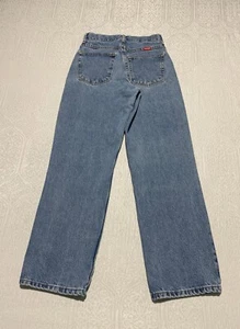 Vintage 955BBVW Wrangler Jeans Boys Size 16 Regular Adjustable Waist Blue Denim - Picture 1 of 9