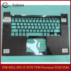 FOR DELL XPS 15 9570 7590 Precision 5530 5540 Black C Shell Cover Upper Palmrest - Picture 1 of 3
