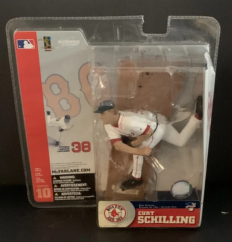 Curt Schilling McFarlane MLB Baseball Series 10 Figurine Action Figure NOS Cover