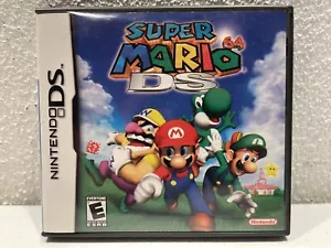 Case and Manual Only NO GAME Super Mario 64 DS Nintendo DS Authentic - Picture 1 of 3