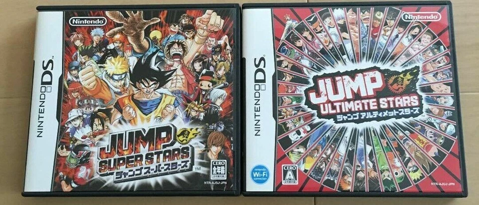 Juego Nintendo DS Jump Super Stars & Ultimate Stars 2 Japón NDS Foto 1 de 3