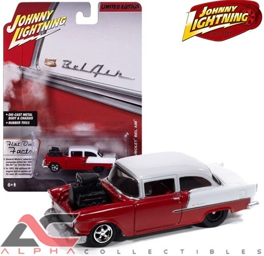 Chevrolet 210 1955 Johnny Lightning 1:64 JLSP408 (ROJO) EXCLUSIVO HOBBY Foto 1 de 1