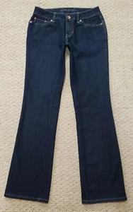 Pantalones de mezclilla elásticos Banana Republic Curvy Bo corte bota para mujer W27 x L31 ¡USADOS EN EXCELENTE ESTADO! - Imagen 1 de 6