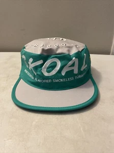 VTG NOS 80s USA Mens SKOAL Green Smokeless Tobacco Eagle Painters Cap OSFA Qty 1 - Picture 1 of 11