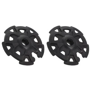 2 piezas cestas de poste de trekking de 3,54 pulgadas accesorios bastón de repuesto - Imagen 1 de 5