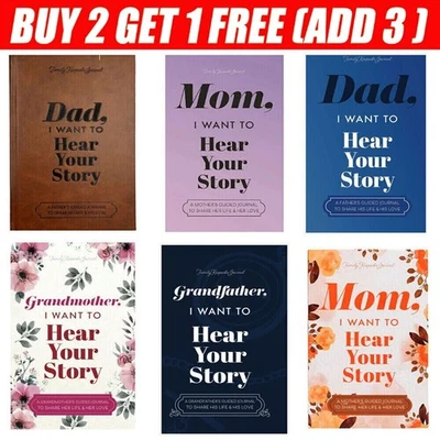 Dad, I Want to Hear Your Story: A Father’s Guided Journal To Share His Life/ Mom - Image 1 of 4