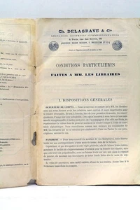 Catalogue des livres et fournitures pédagogiques DELAGRAVE Paris 1865 - Picture 1 of 11