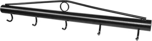 Schwarz Stahl Maschendrahtzaunspanner - 32" mit 5 Haken, verlängert Zaunstoff - Bild 1 von 12