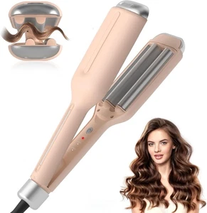 Crimpadora Waver de Pelo, Ondas de Sirena de Playa, Turmalina Cerámica Iónica 15mm - Imagen 1 de 8