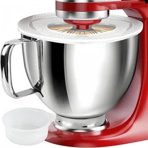 Tazón mezclador de 5 cuartos de galón con tapa para batidoras de pie con cabezal inclinable Kitchenaid, mancha de grado alimenticio - Imagen 1 de 7