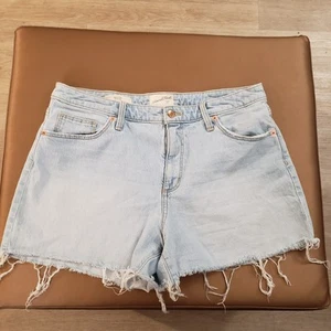 Universal Thread Damen abgeschnittene Jeans Vintage Midi Shorts Hüfte und Bein Größe 14/32 - Bild 1 von 10