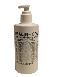 Malin+Goetz Ron Jabón de Manos+Cuerpo 8.5 OZ Nuevo Lavado de Manos Jabón Corporal Limpieza en Espuma - Imagen 1 de 12