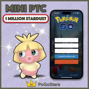 Pokémon PTC Go - Shiny Smoochum - 1M Stardust✨Read Description✨ - Picture 1 of 1
