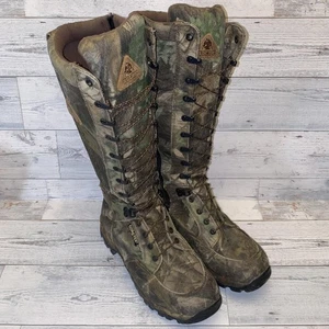 Botas de Caza Rocky Snake Para Hombres 10 Camuflaje 15" Sonajero Cremallera ProHunter Vibram - Imagen 1 de 24