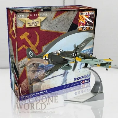 Fw 190A-8 Black 1 Oberleutnant Otto Kittel 1945 - Corgi Aa34318 1/72 - Photo 1/4