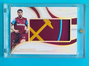 2023-24 Immaculate West Ham United Lucas Paquetá Team Crest Patch 7/10 - Bild 1 von 2