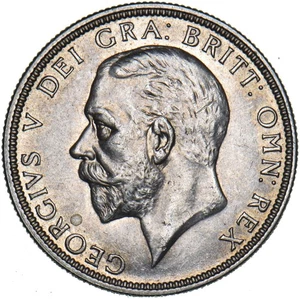 Moneda de plata británica Florin 1933 - Jorge V - muy bonita - Imagen 1 de 2