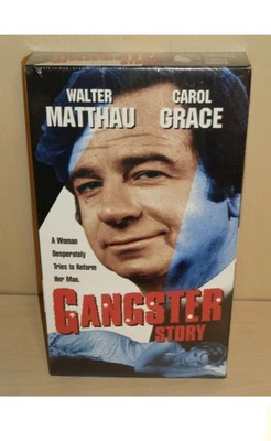 Gangster Story (VHS 1959) Walter Matthau & Carol Grace - New & Sealed! Free Ship - Image 1 of 2