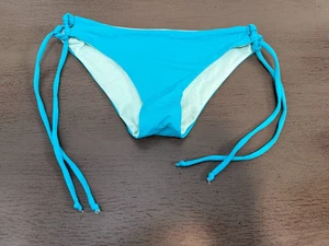 NUEVO Bañador Bikini Parte Inferior Azul L SPACE Talla Mediana - Imagen 1 de 2
