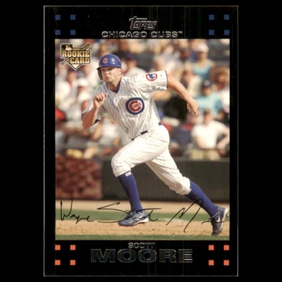 Scott Moore Rookie #278 2007 Topps Chicago Cubs Baseball Card MLB NM - Image 1 of 3