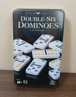 Double Size Dominoes Game w/ 28 Dominoes & Sealed New - Image 1 of 4