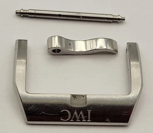 Authentic IWC 22mm stainless Steel Swiss Made pin buckle PM XBC - Picture 1 of 3