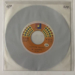 CHAYITO VALDEZ - MI SOLDADITA - 1975 MEXICAN 7" SINGLE PLAIN SLEEVE, RANCHERAS - Picture 1 of 4