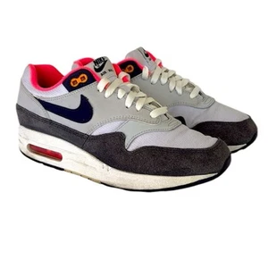 Nike Air Max 1 Low Top Navy Blue Midnight White Lace Up Sneakers Women’s 7.5 - Picture 1 of 10