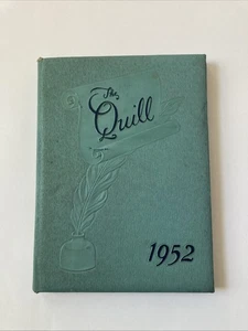 Vintage 1952 Fairfield Iowa High School Annual Yearbook the Quill - Picture 1 of 15
