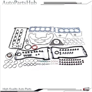 For BMW 545i 645Ci X5 E53 E60 E63 E65 N62 4.4L Engine Overhaul Gaskets Seals Kit - Picture 1 of 23